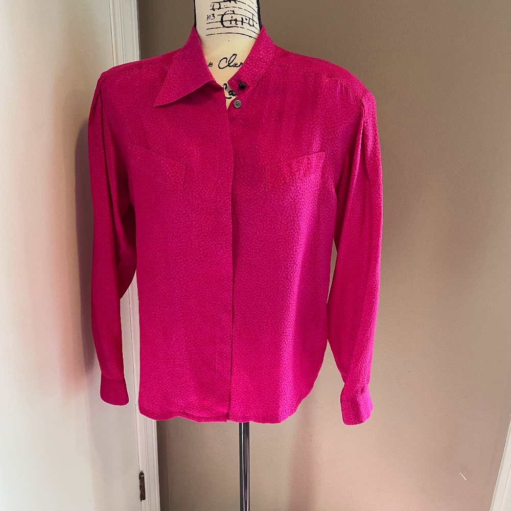 Vintage Paul Alexander silk blouse
